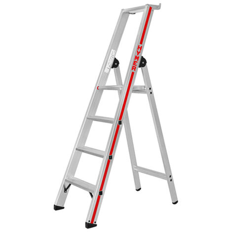Escabeau pro alu - Marches 8cm (plusieurs tailles disponibles)