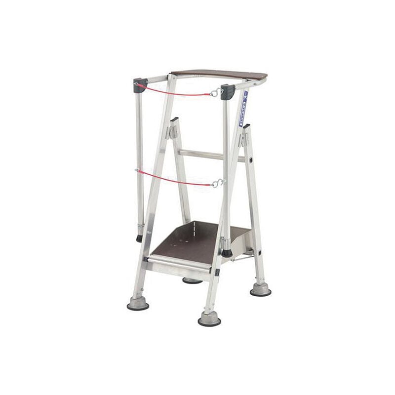 Escabeau 1 marche pour rayonnage - Hauteur de travail maximale 2.30m - 2273101