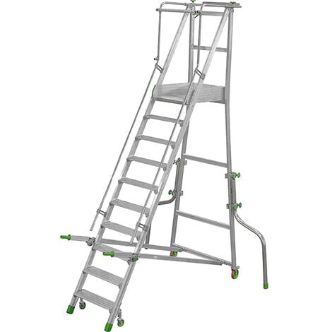 Echelle escalier 2 plans à pieds réglables Réf. 783389J