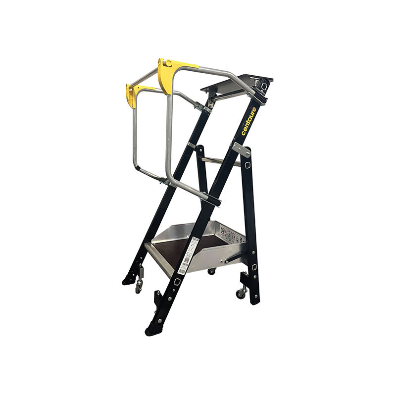 Centaure - Escabeau de rayonnage 1 marche - Hauteur de travail max. 2.25m - 514911