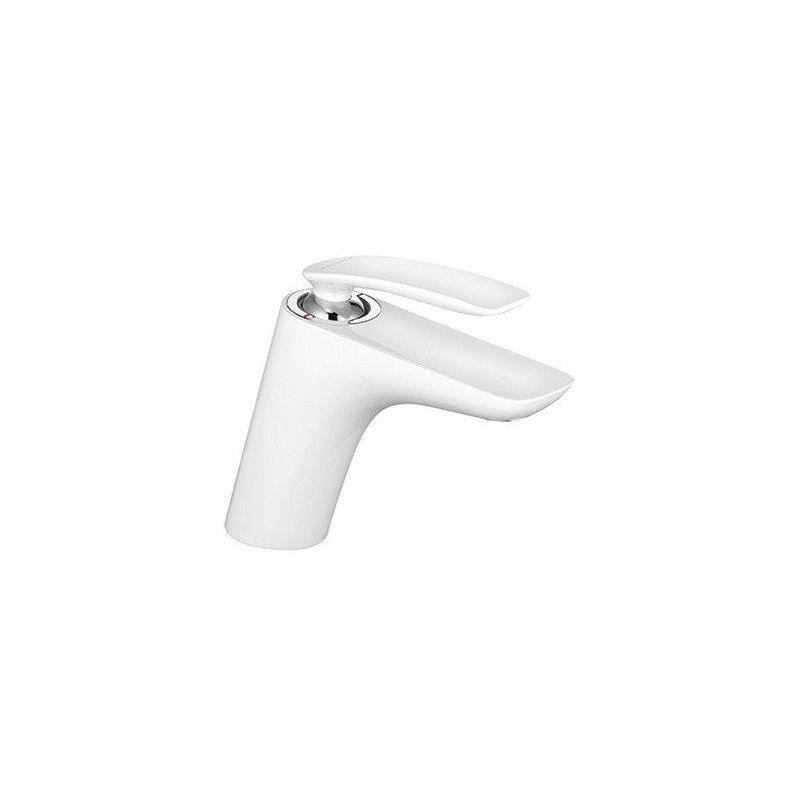

Escala con lavabo cromado blanco sin desagüe