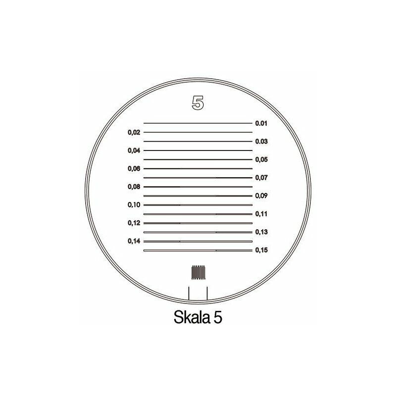 

Escala de medición Tech-Line scale-D.25 / 2.5mm duo scale 5 SCHWEIZER