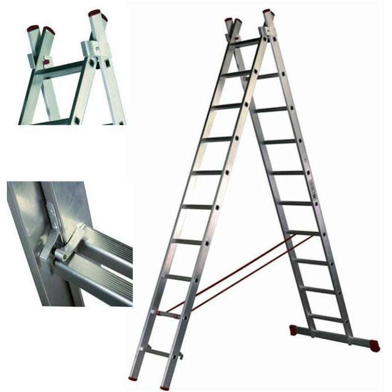 

MIBRICOTIENDA escaleras prof.sifer 3235 2 tramos 2x12 peld.alto 3.55-5.60 m
