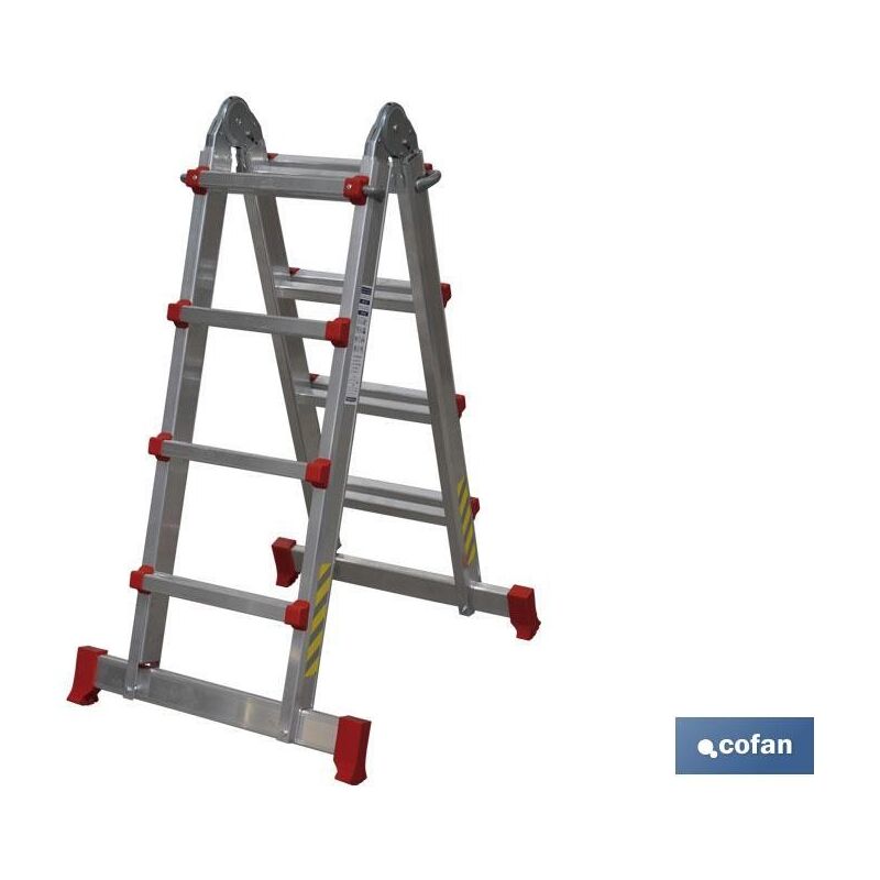 

Escalera alum multipos 4x4 peldaÑos y 383 mts