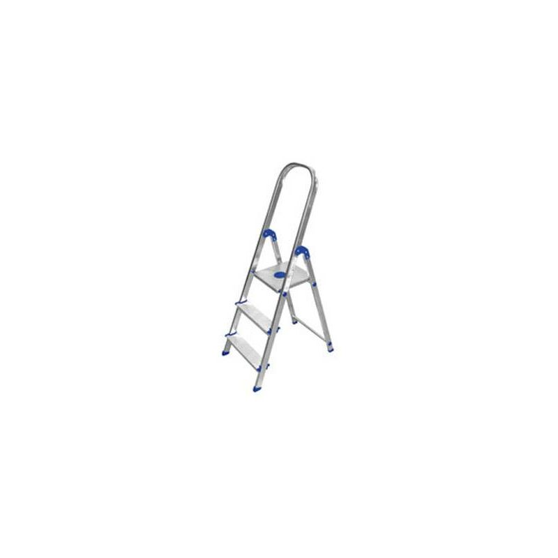 

Escalera de aluminio doméstica 4 peldaños anchos - Kylate