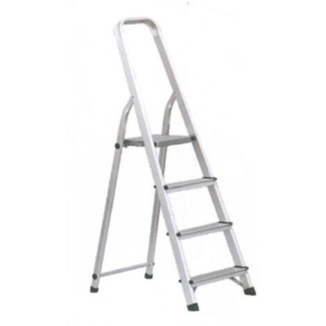ESCALERA ALUMINIO 4 PELDAÑOS HOGAR EN131