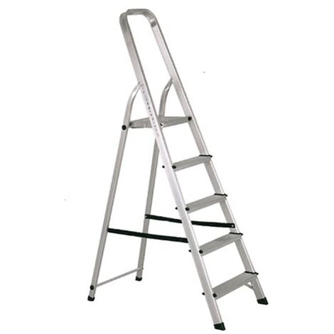 Escalera aluminio 5p. hogar en-131