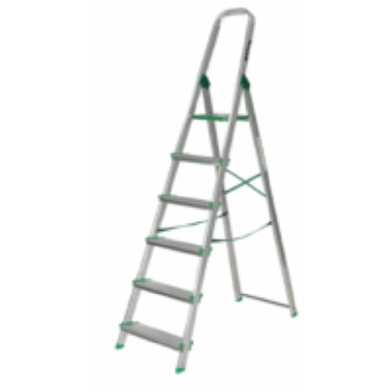 

Escalera Aluminio 6 Peldaños Fortes