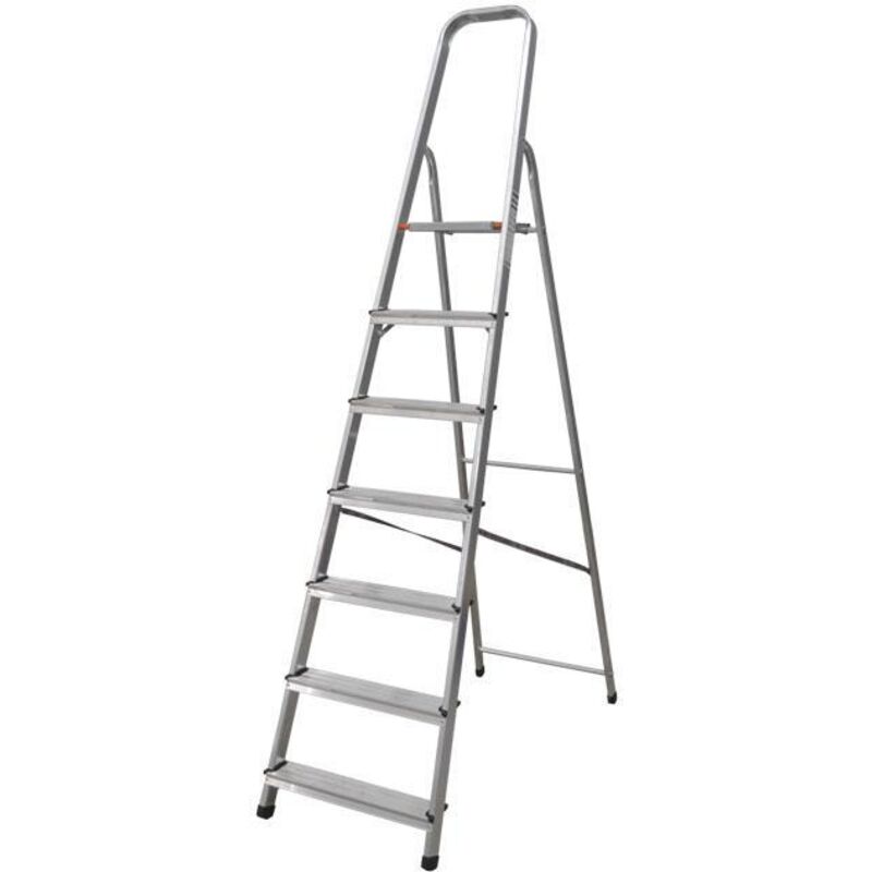 

PLIMPO escalera aluminio 7 peldaños y 1,61 mts alt. util