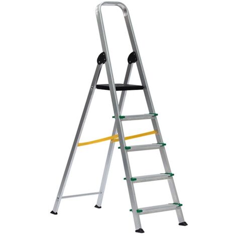 ESCALERA ALUMINIO 8 P. ANCHO