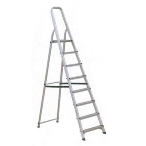 KORMAX ESCALERA ALUMINIO 8 PELDAÑOS HOGAR EN131