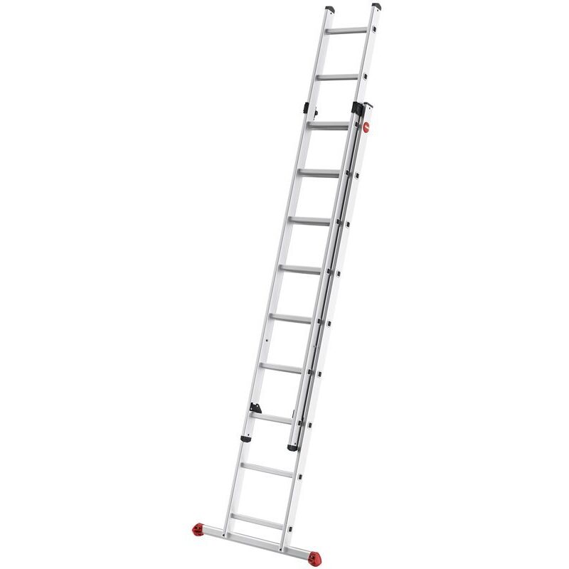 HAILO ESCALERA DE APOYO DE 2 TRAMOS CORREDERA PROFISTEP DUO ALTURA MAX. DE TRABAJO (cm) 951