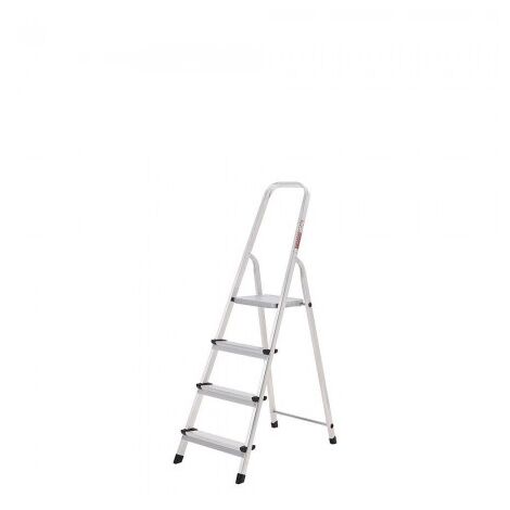 Escalera aluminio oryx 4 peldaños doméstica