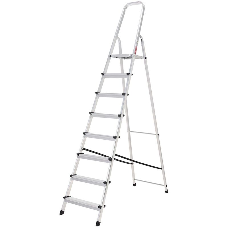 

Escalera Aluminio 8 Peldaños Domestica - Oryx