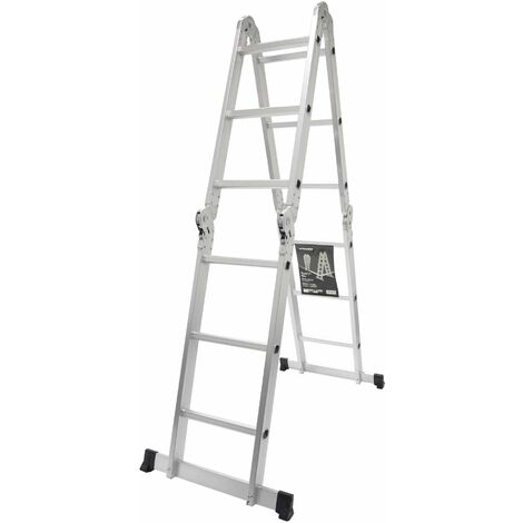 Escalera Articulada, Aluminio -3X4 MADER® | Hardware