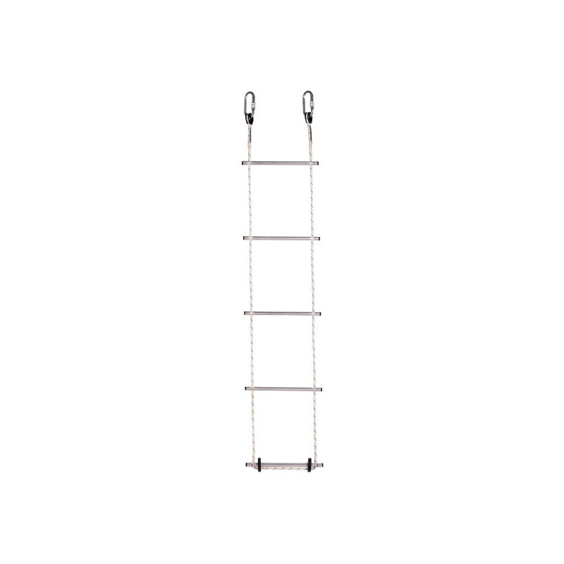 

Escalera de cuerda enrollable de 37 peldaños 11m - Safetop