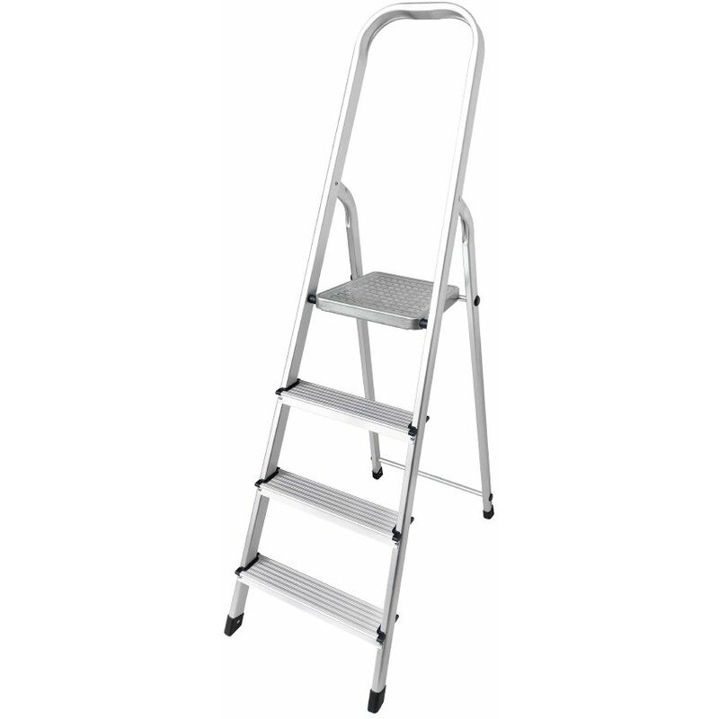 

Escalera domestica aluminio 4 peldaños