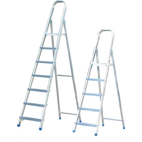 ESCALERA DOMESTICA DE ALUMINIO 5 PELDAÑOS
