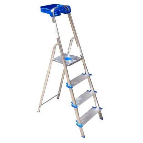 Escalera Doméstica de Aluminio Titanio Gr.4 Xtra