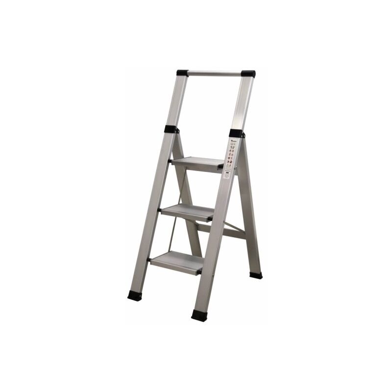 

Escalera dom tijera 0,68mt 3 peldaÑos anch alu homelux