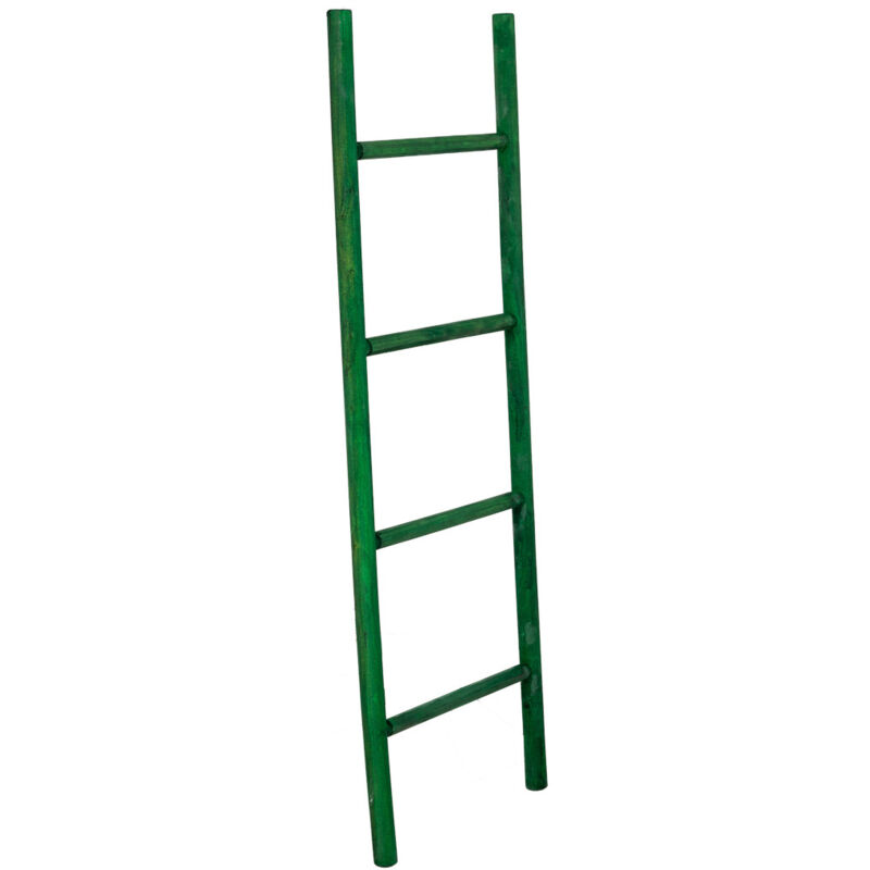 Escalera estanteria de madera 44x3x120h cm