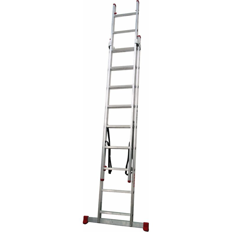 

Escalera Ind Transf 4,31mt 9 Peldaños Db.c/base Alu Teicocil