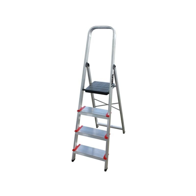 

Escalera Domestica Tijera 1,65Mt 8 Peldaños Aluminio New Plus - KTL