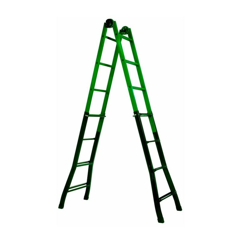 

Codiven - Escalera telescópica de acero 4x4 Miraggio