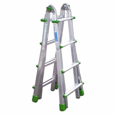 Escalera multiusos All Eurobriko de 2 peldaños, 4+4, Facal