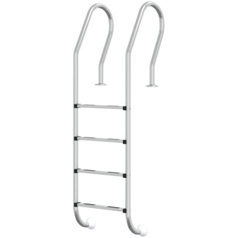 Escalera para piscina acero inoxidable 304 54x38x184,5 cm vidaXL