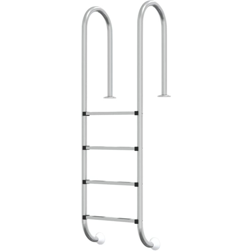 Escalera Para Piscina Acero Inoxidable 304 54X38X184,5 Cm Vidaxl