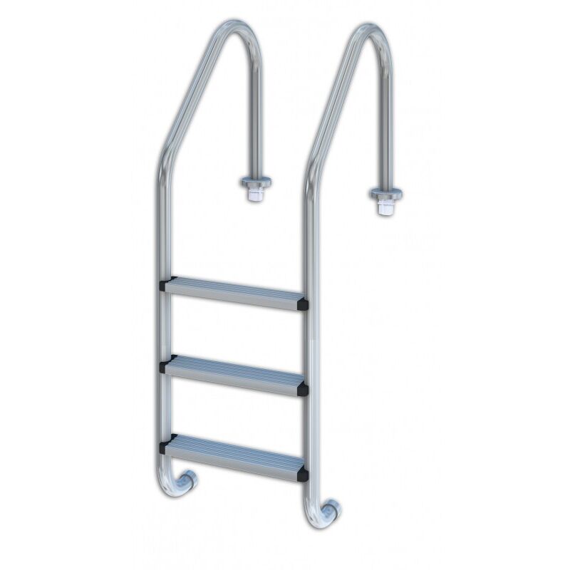 

Escalera para piscina de acero inoxidable 304 - CORAL - Opciones: 5 Escalones