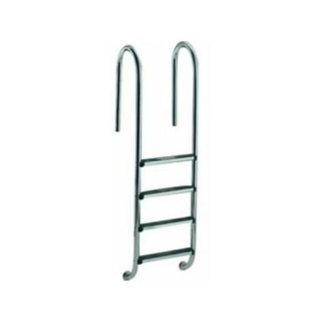 Escalera Piscinas Gre 40274 Piscinas Gre Inoxidable De Muro 4 PeldaÃƒÆ’Ã†â€™Ãƒâ€šÃ‚Â±os