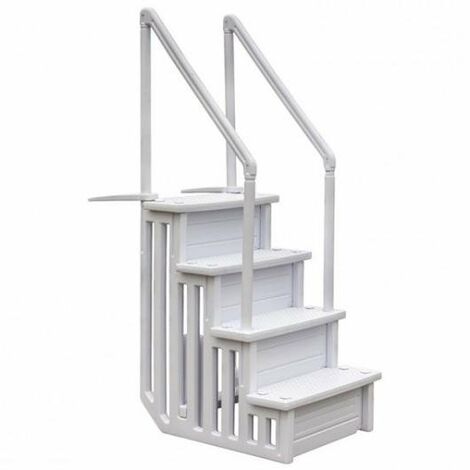 Escalera Piscinas Gre Sintetica De Fácil Acceso Para Piscina Enterrada Epe30