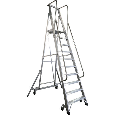 Andamio de aluminio, 3 EN 1 Plataforma de andamio multiusos, Plataforma de  trabajo Andamio Torre Escalera Taburete Banco de trabajo, Plataforma