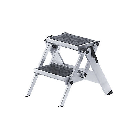Escalera plegable de aluminio  escalones aluminio con