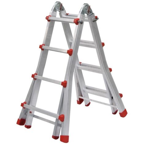 ESCALERA TELESCOPICA ALUMINIO - 5X5