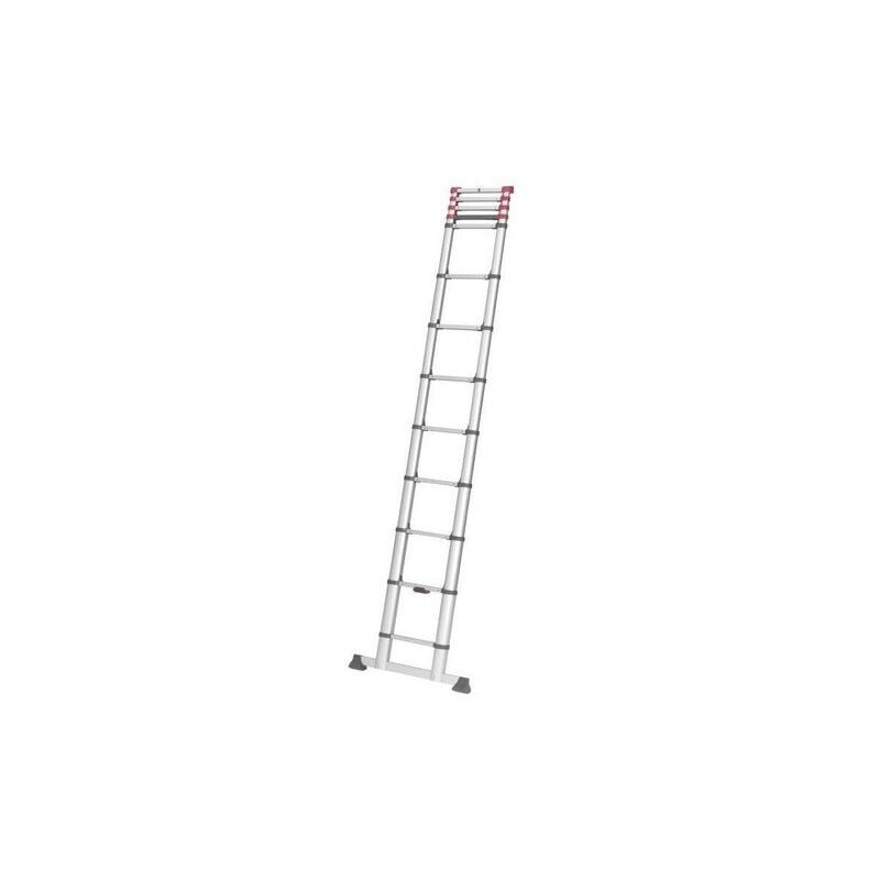

Escalera telescópica de 13 escalones Altura de trabajo 4,50m - FlexiLine - Hailo