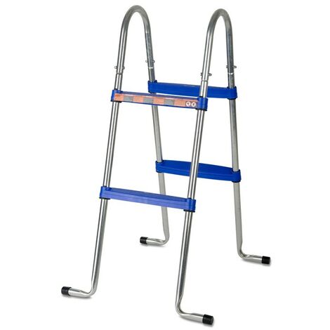 Escalera tijera piscina desmontable 90 cm Gre 2x2 peldaños