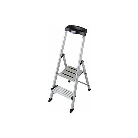 Escalera tipo tijera  con peldaños profundos  2 peldaños