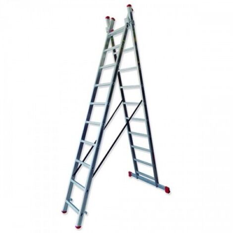 ESCALERA TRANSFORMABLE DOBLE 13+13 PELDAÃ‘OS TR2-3.5 - GAYNER