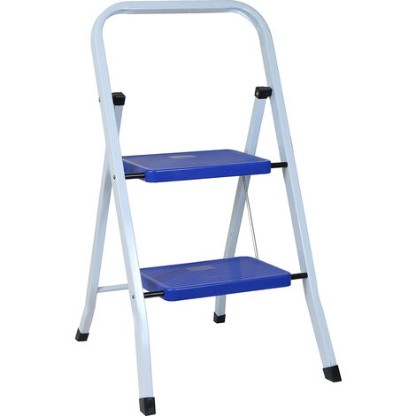 Escalera tubo cuadrado - 2 peldaños - 72 cm