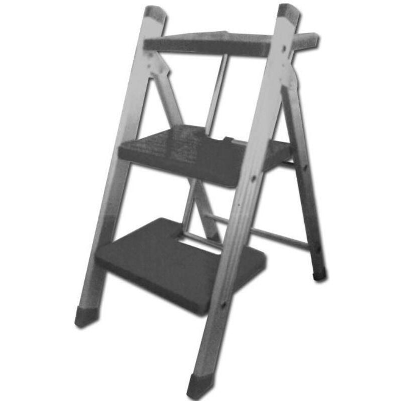

escaleras aluminio reforz.sifer taburet3 peld.anchos 05002 en131 - Mibricotienda