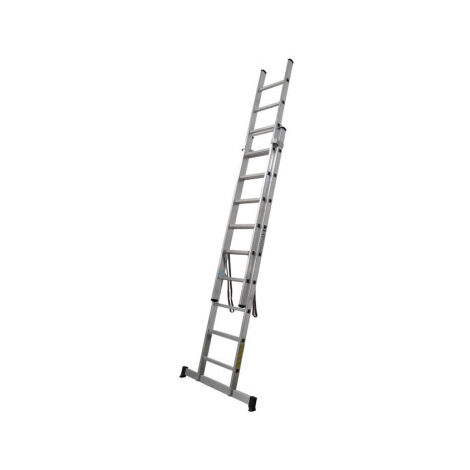 Escaleras de aluminio doble EN 131     2.50 + 2.50 m