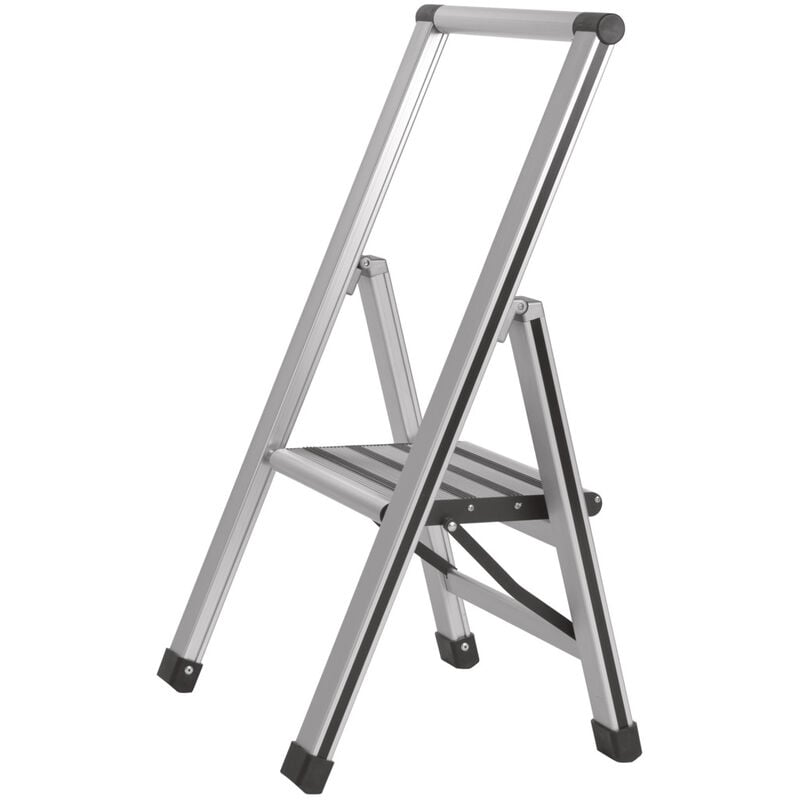 

WENKO Escalera plegable en diseño de aluminio 1 peldaño