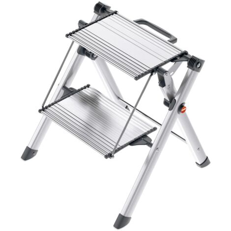 Escalerilla plegable de aluminio MK80 ComfortLine  altura de la