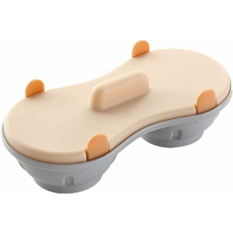 Escalfador de huevos para microondas Nazalus - Cocedor de huevos - Utensilio de cocina - Vaporera - Utensilio de cocina (Naranja)