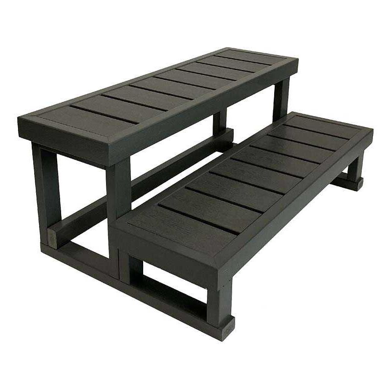 Lekovic Industries - Escalier composite 2 marches pour spas Neospa Longueur 90 cm