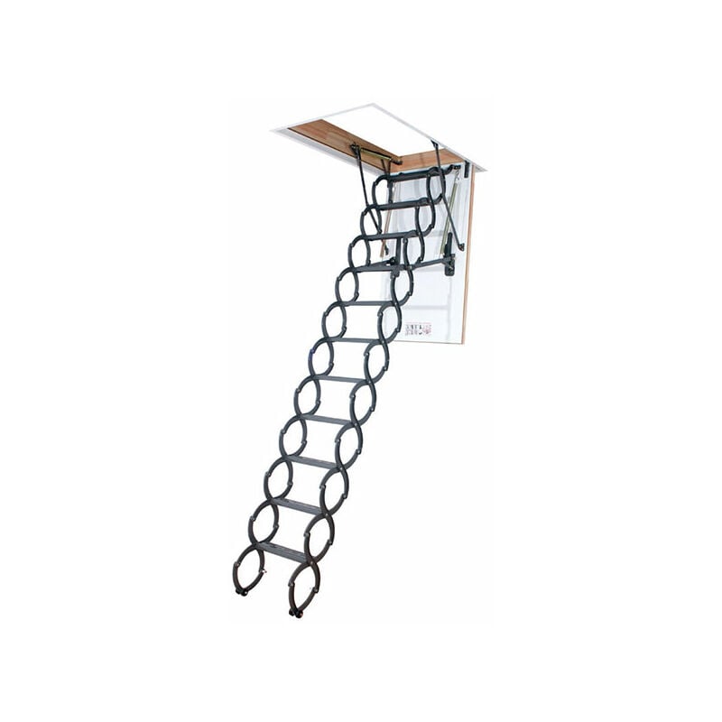 Echelle escamotable bois - Ouverture du plafond de 51 x 80cm - LST5180/330