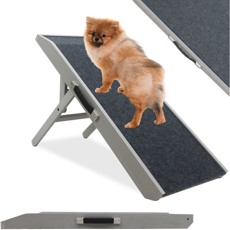 Escalier pour chien 91x38x9cm - Marchepieds pour petits et grands chiens - Pour lit et canapé - La plateforme d'atterrissage se connecte en continu
